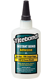 Instant Bond Wood Adhesive Gel 